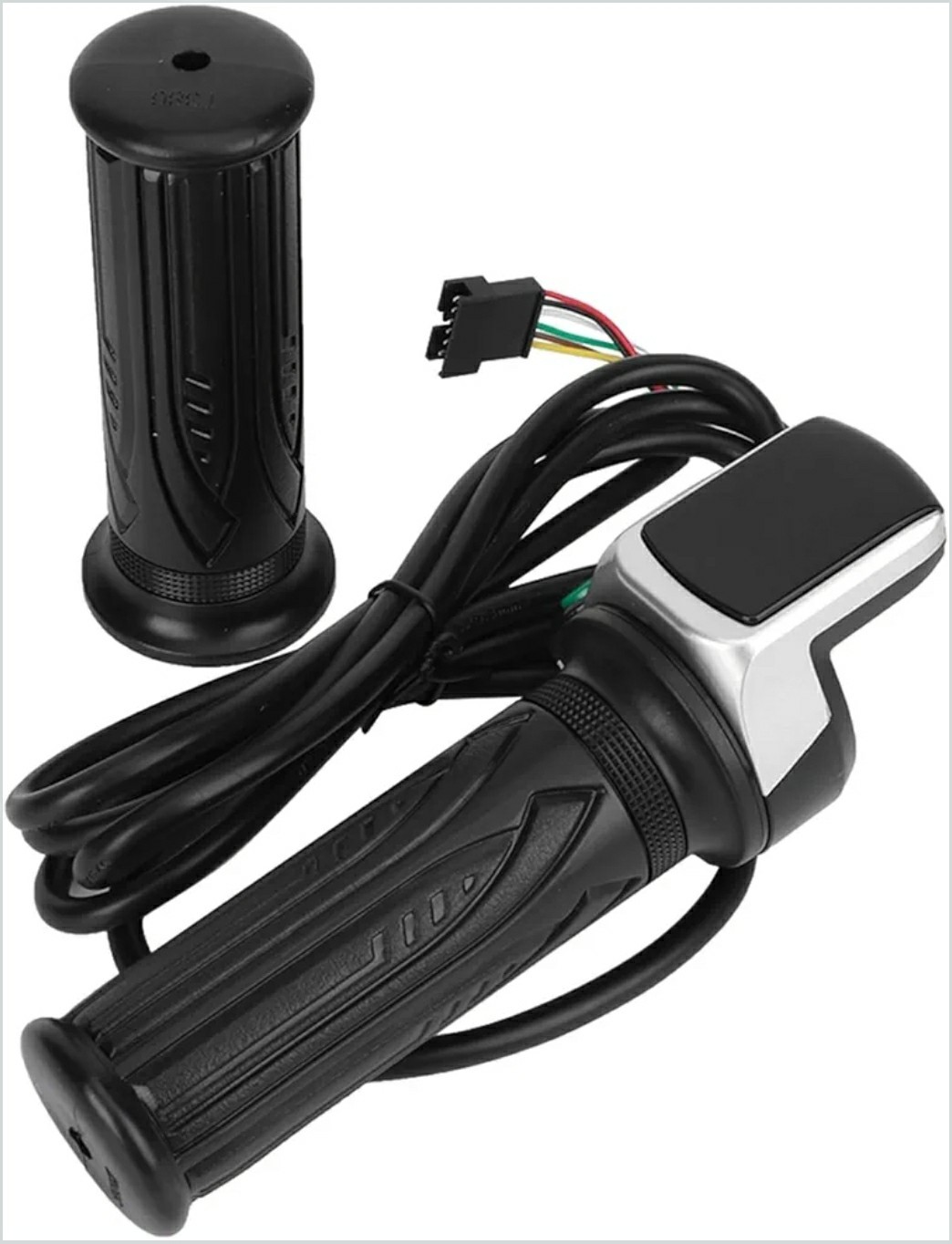 48V Electric Bike Twist Throttle Grip LCD Display 6 Pin E-Bike Scooter
