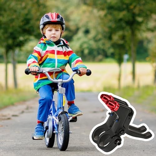 A Pair Bicycle Brake Lever Bike Levers of Universal 2 Finger Aluminum Alloy