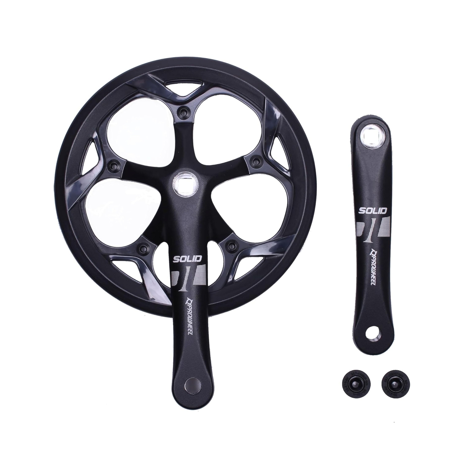 PROWHEEL 130MM BCD 52T Bike Crankset,165MM/170MM/172.5MM/175MM Crank Arm Set,…
