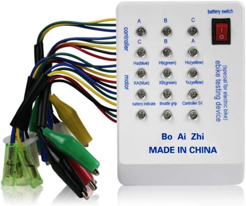 Multi-Function E-Bike Tester 24V-72V – Essential for Brushless Motor Checks