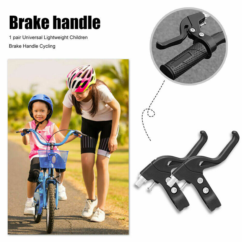 1 Pairs MTB Bicycle Mountain Bike Hand Brake Levers V-Brakes Handle Gear Set US
