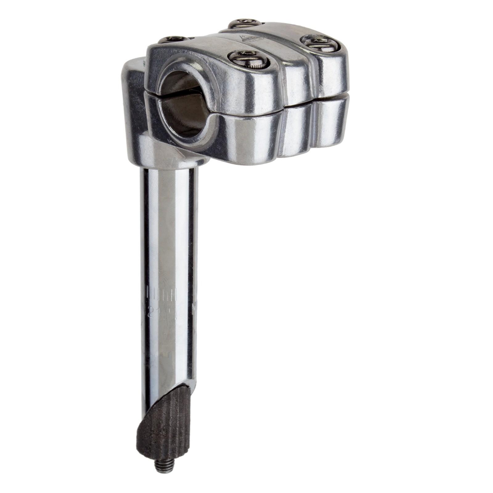BMX STEM Black-Ops 4-BOLT 5-1/2 CROMO 21.1mm Silver or Black