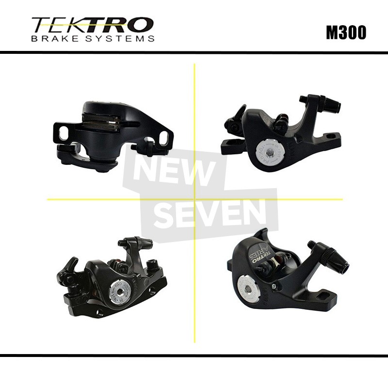 Tektro Aries MD-M300 Mechanical Disc Brake Cliper With Adapter Font/Rear/Set MTB