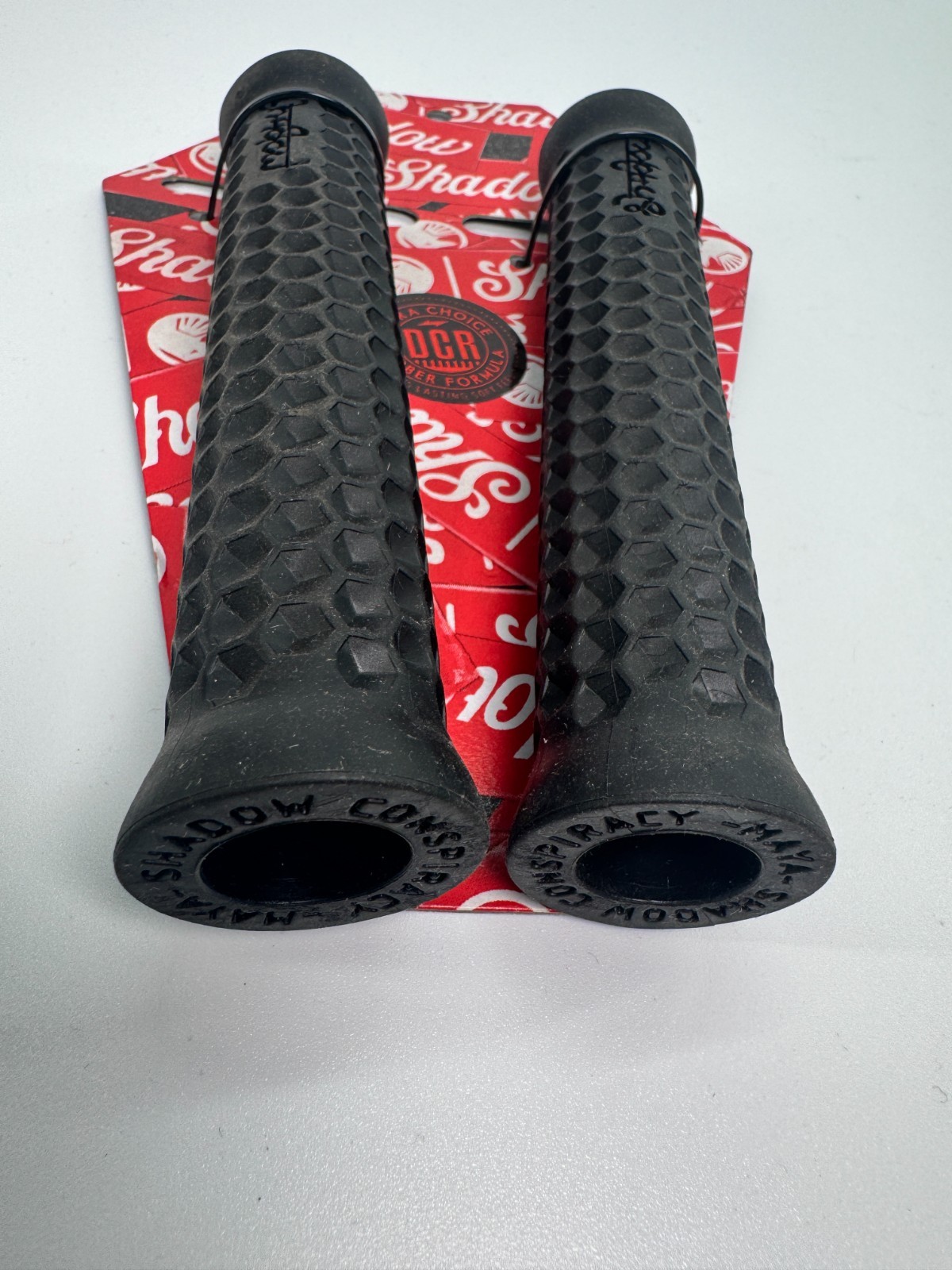 SHADOW CONSPIRACY MAYA BMX BIKE BICYCLE GRIPS + BAR ENDS SUBROSA BLACK NEW