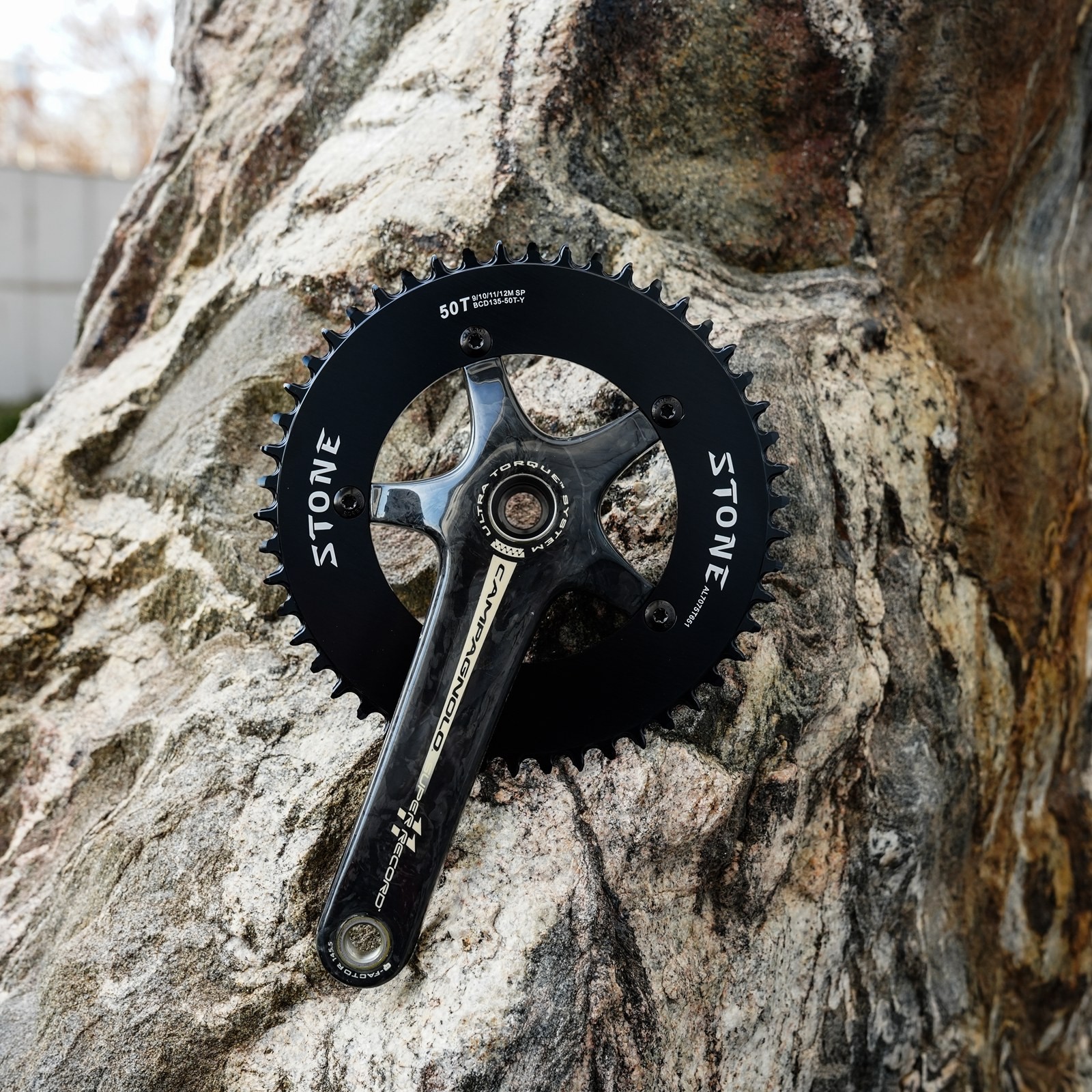 Stone 135BCD Chainring Round Narrow Wide 42t to 60T Road MTB Bike for campagnolo