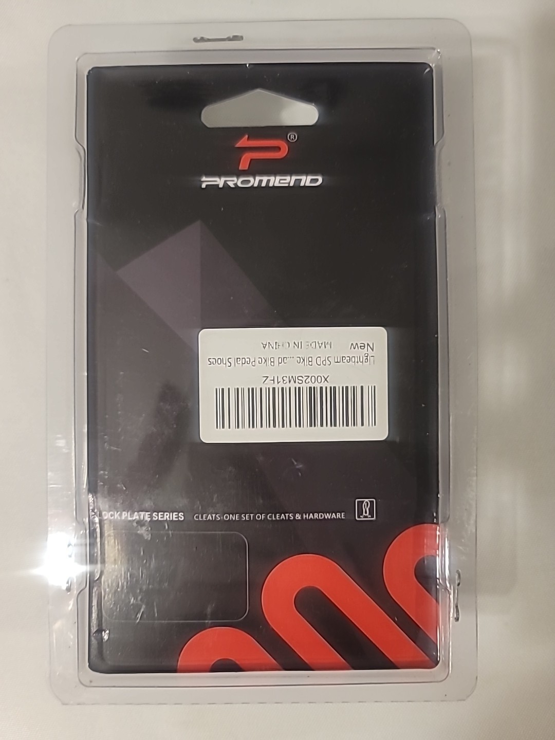 Promend PDZ-R07 Road Bike SPD-SL Pedal Cleats 6° Float Red/Black | 2pack