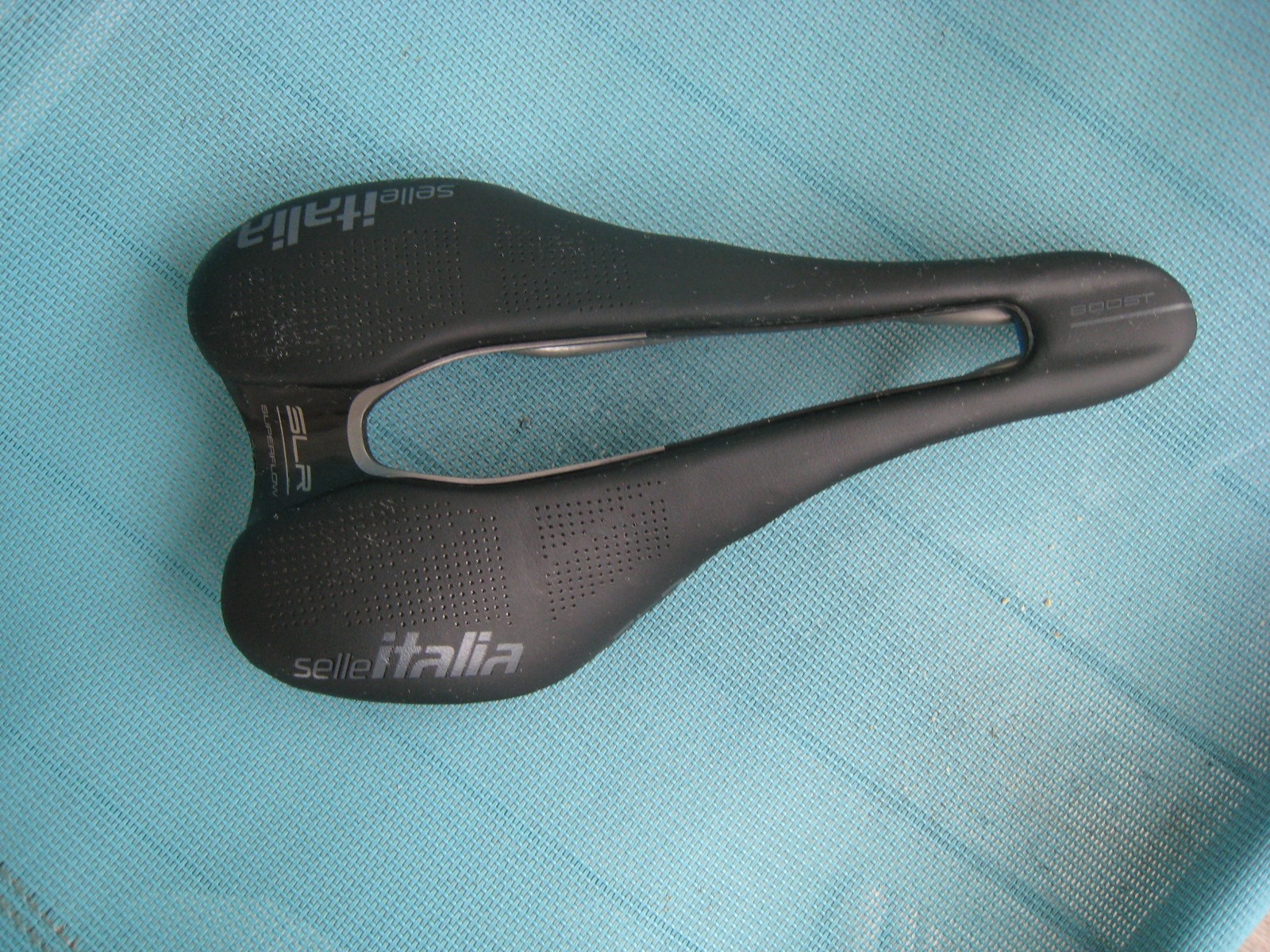 Selle Italia SLR Boost Superflow 130mm 7x7mm Ti 316 Rails Bike Saddle