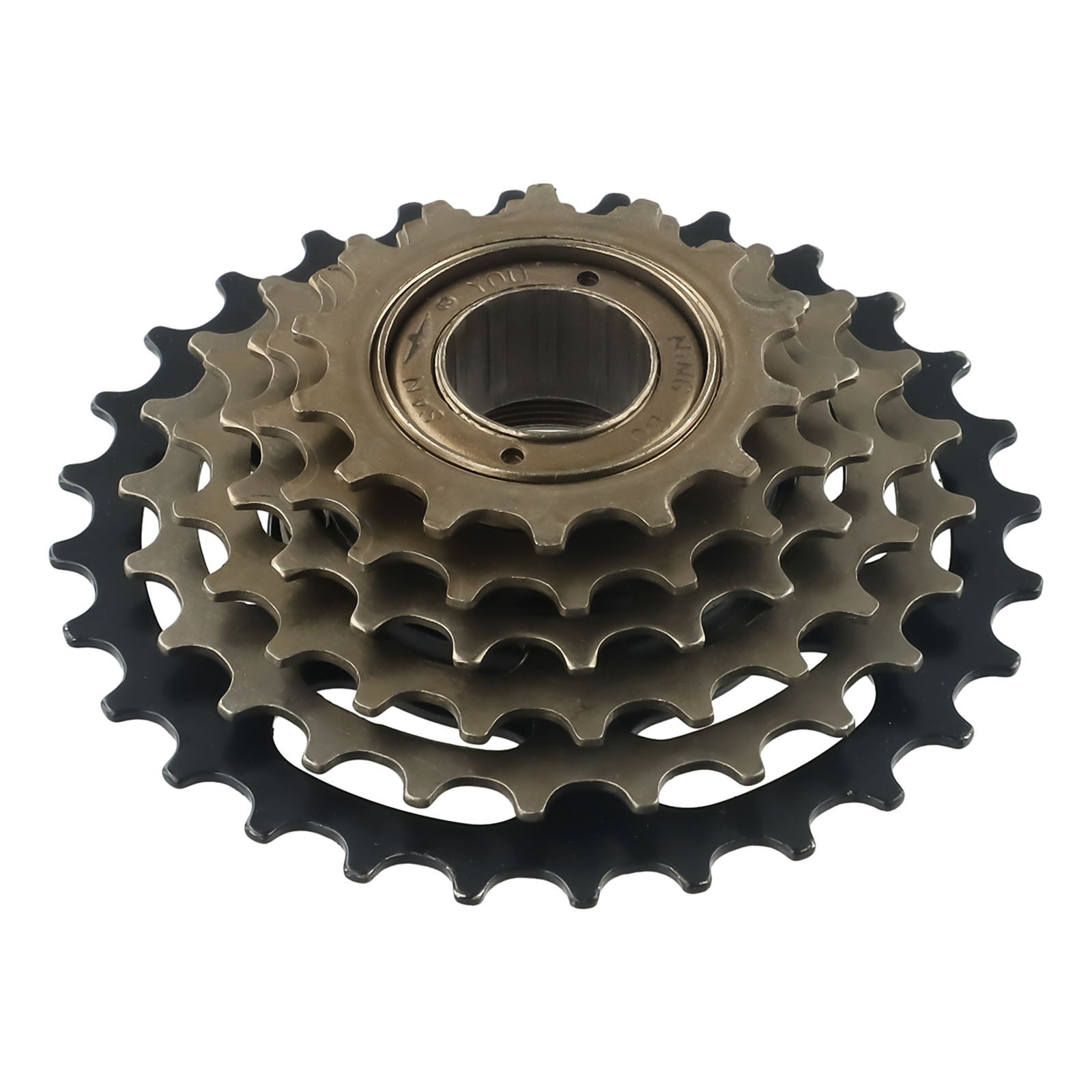 Screw On Freewheel 13/14-28T Easy Assembly High-carbon Steel Screw On Freewheel