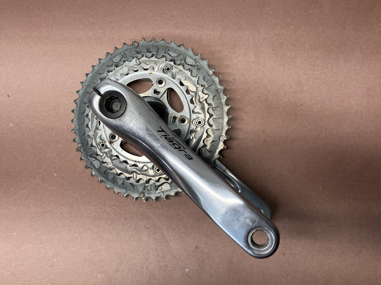 Shimano Tiagra FC-4503 Crankset, Triple, 175mm 50-39-30T