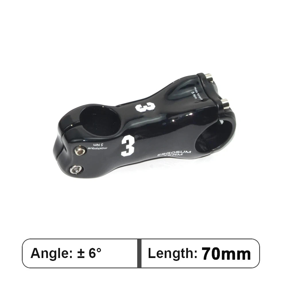Carbon MTB Bicycle Stem Road Bike Stem Angle 6/17° Steerer Diameter 28.6mm Parts