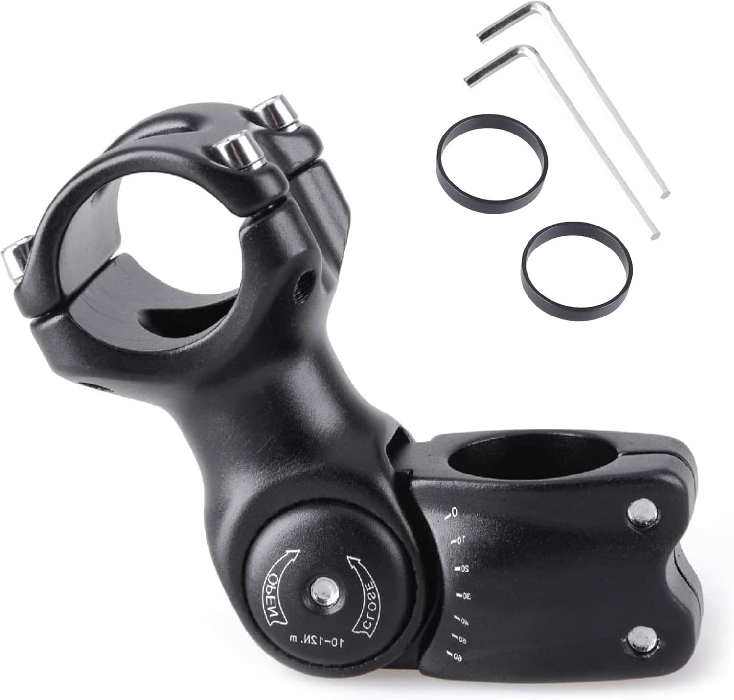 25.4mm 31.8mm Stem 70mm 80mm 90mm 110mm 120mm 130mm 17 35 45 60 Degree Adjust…