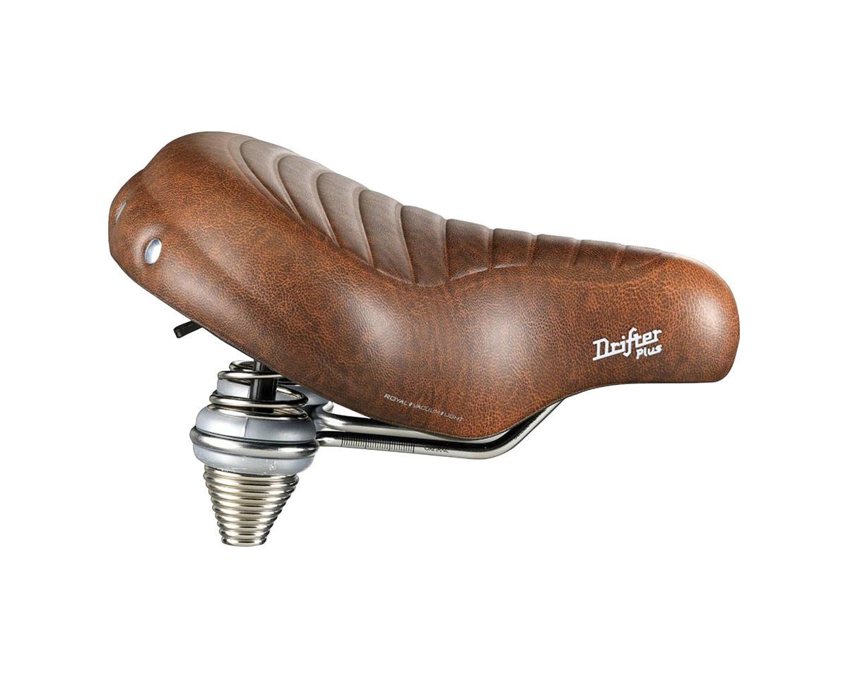 Selle Royal Drifter+ Saddle – 270x245mm Steel Brown