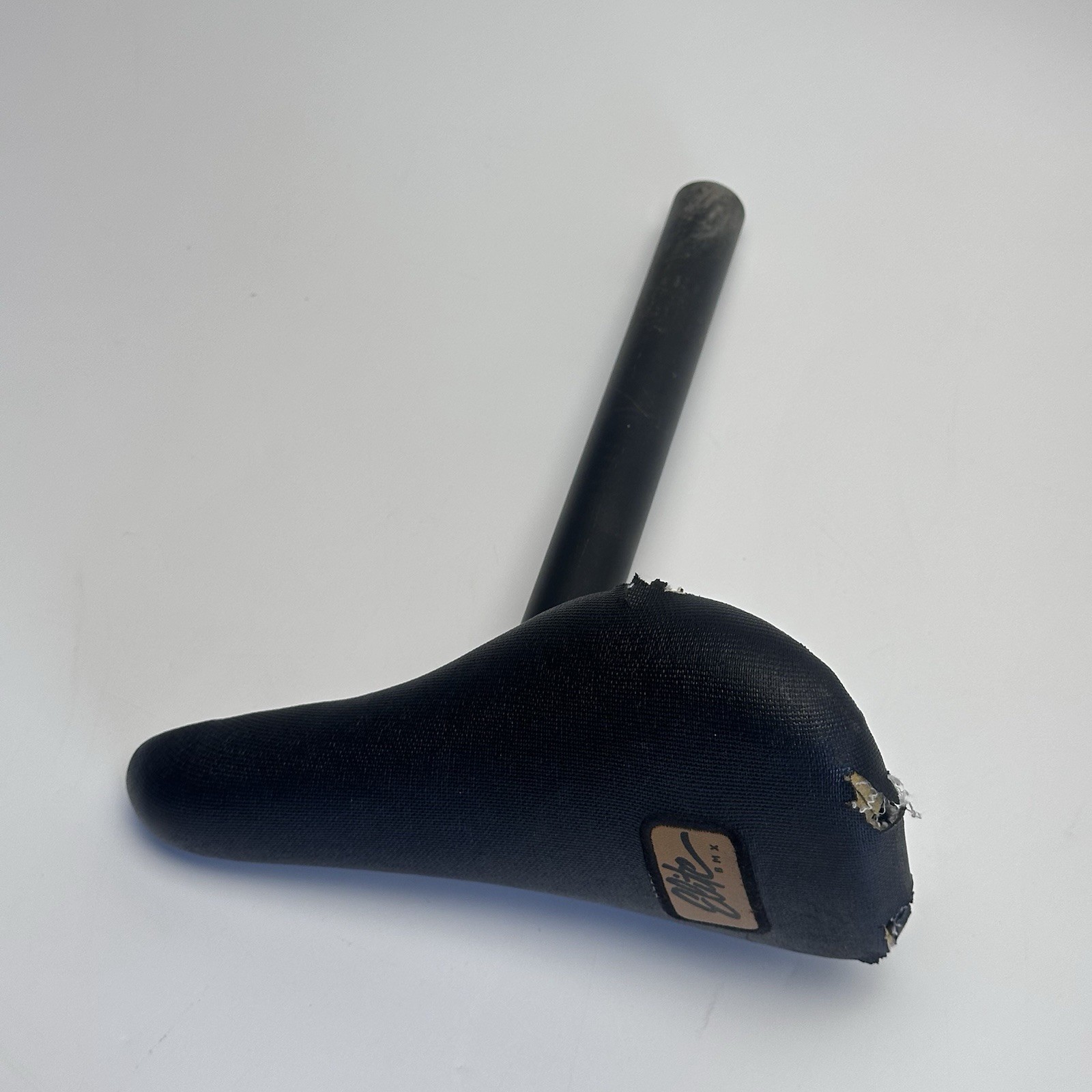 Sunday Elite Black BMX Freestyle Seat 7x7mm Rail