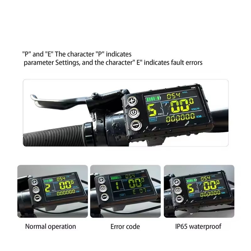 JN Ebike Sin Wave Controller 15A 17A 22A 25A 30A 250W-1000W 36V/48V with Display