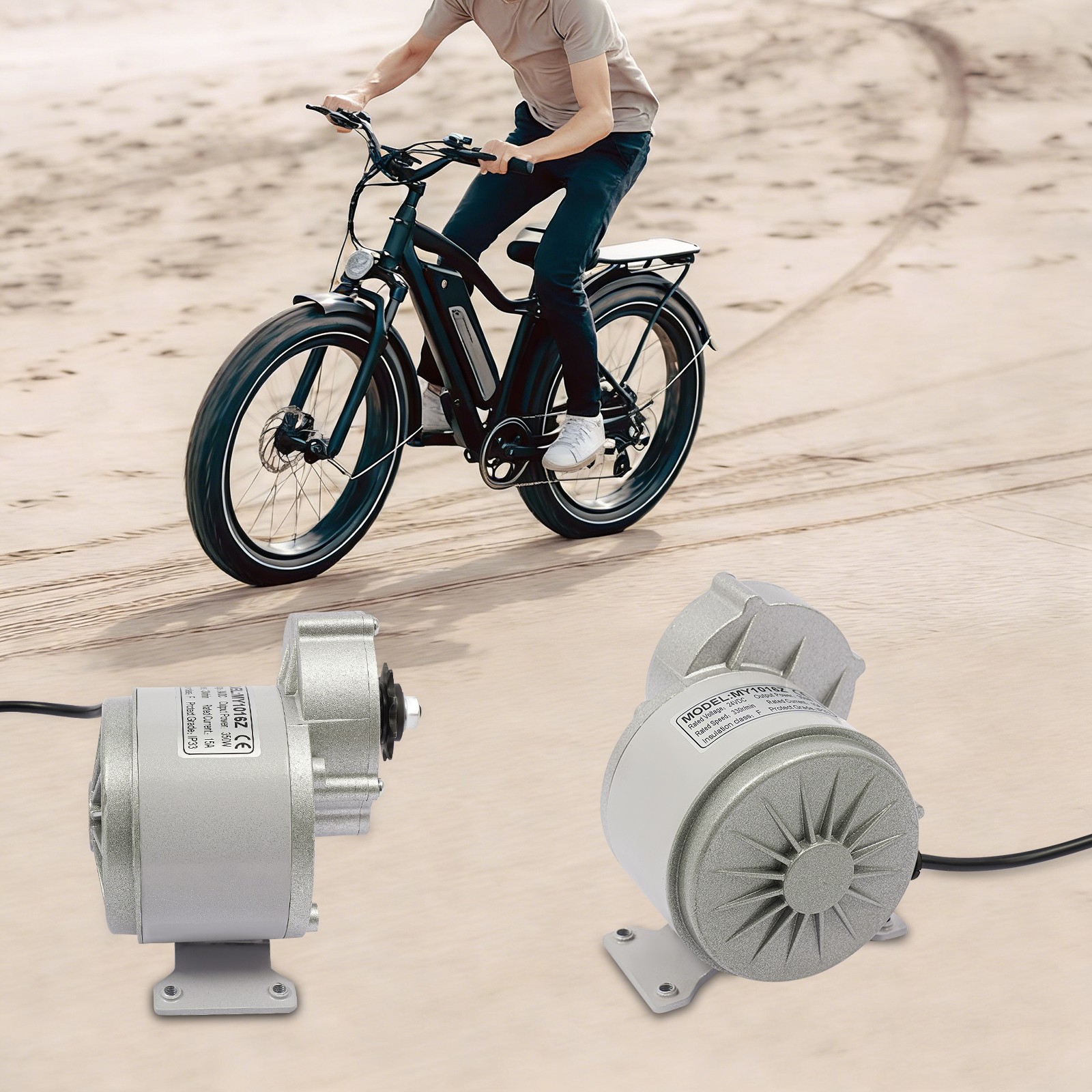 350W Gear Reduction Electric Motor, Electric Bike Motor Kit, Brushless Motor Kit