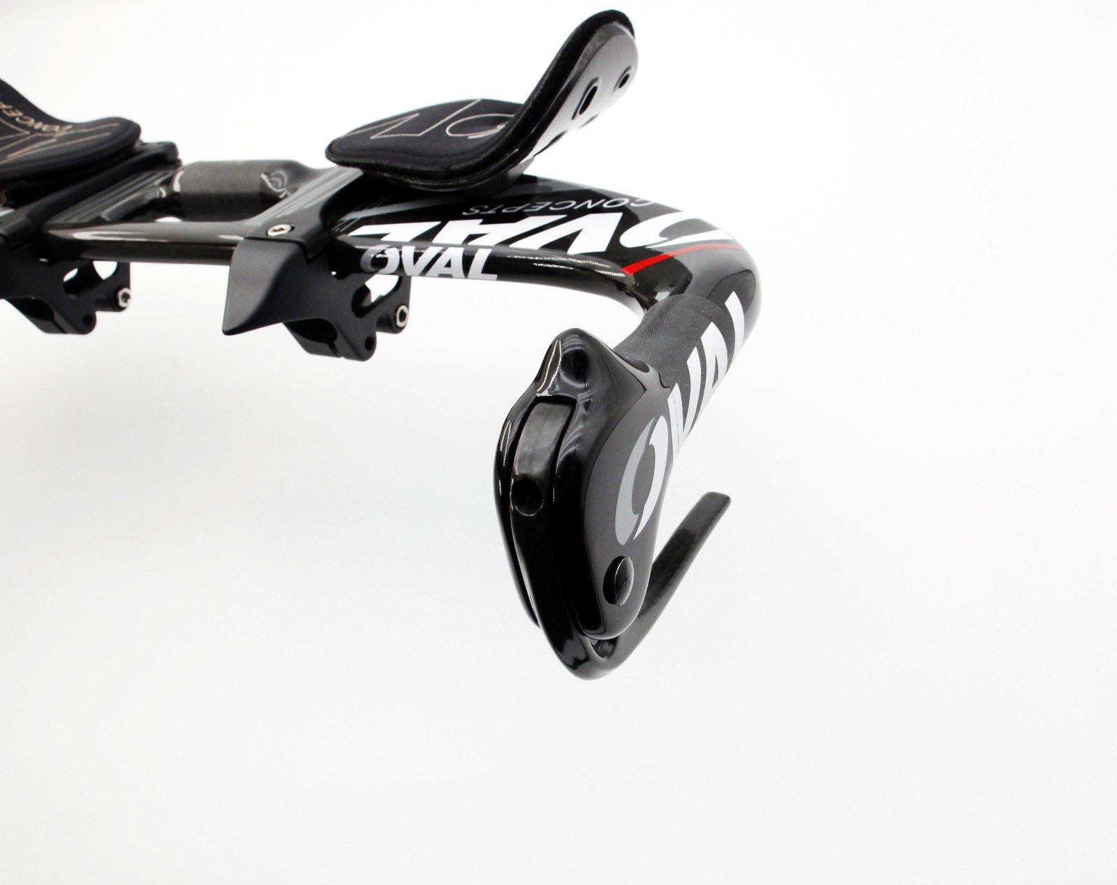 NOS Oval Concepts A901 Full Carbon Aerobar 26.0 x 420mm TT Triathlon Aero Bar