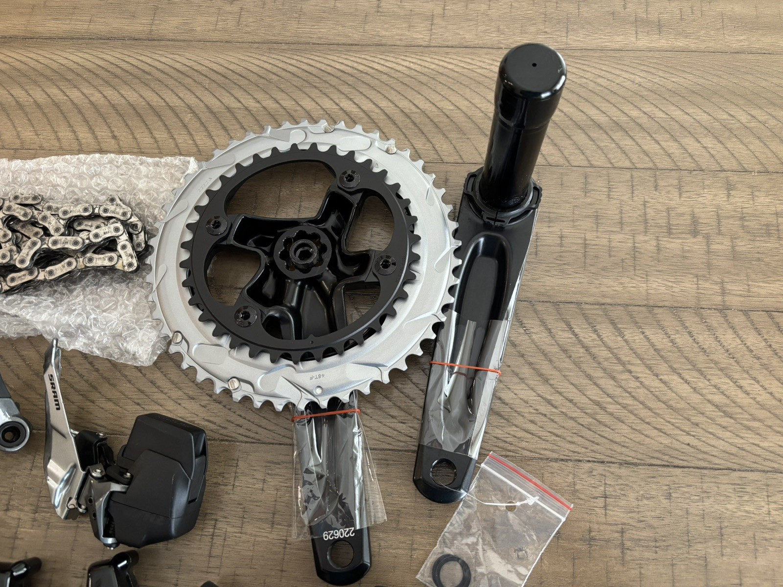 SRAM Rival eTap AXS D1 2×12 Groupset 175mm 48/35T Hydraulic Disc TakeOff Set