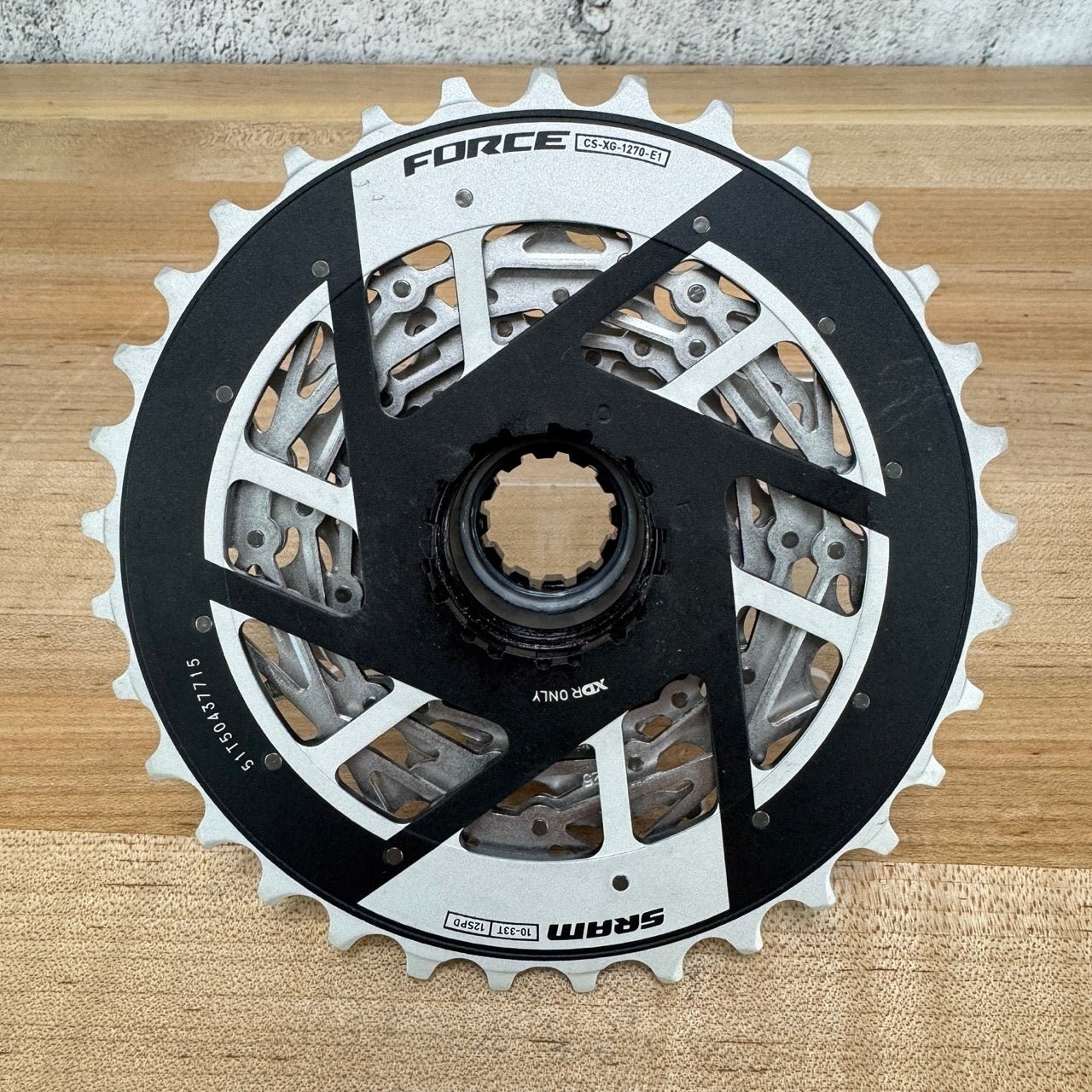 New Takeoff! SRAM Force AXS XG-1270 E1 10-33t Bike Cassette 271g MSRP $215