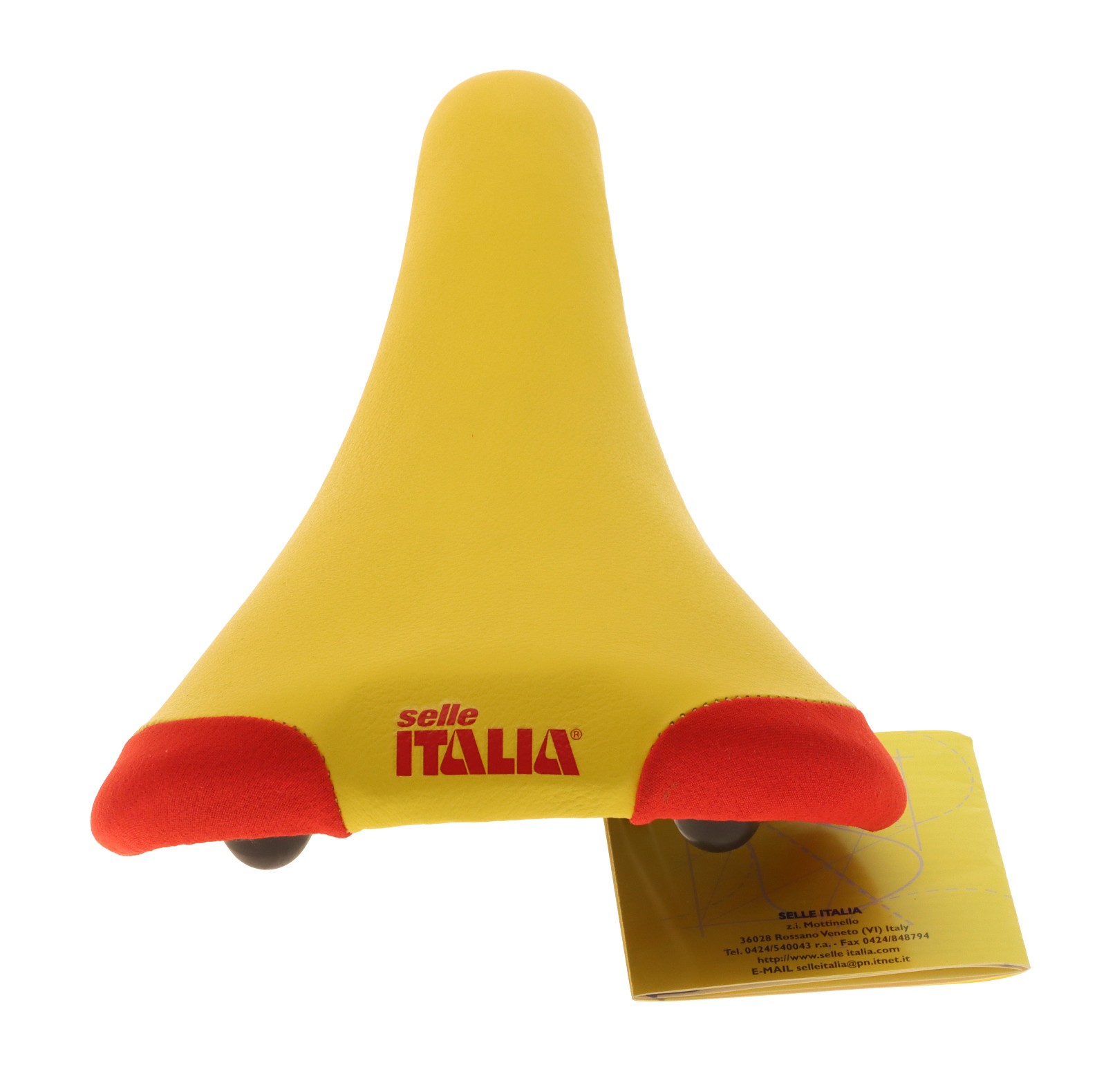 Selle Italia Flite Saddle Titanium Rails Yellow Made With Kevlar (R) NIB NOS NEW
