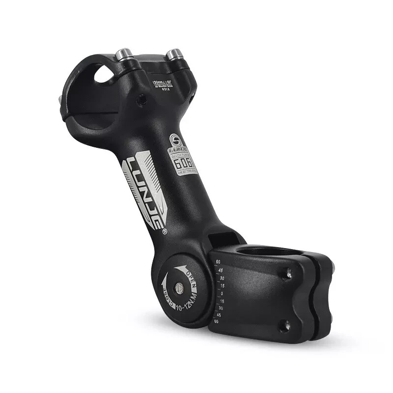 Bicycle Adjustable Stem 25.4/31.8 Handlebar Riser 90/110/130 Road Mountain Bike