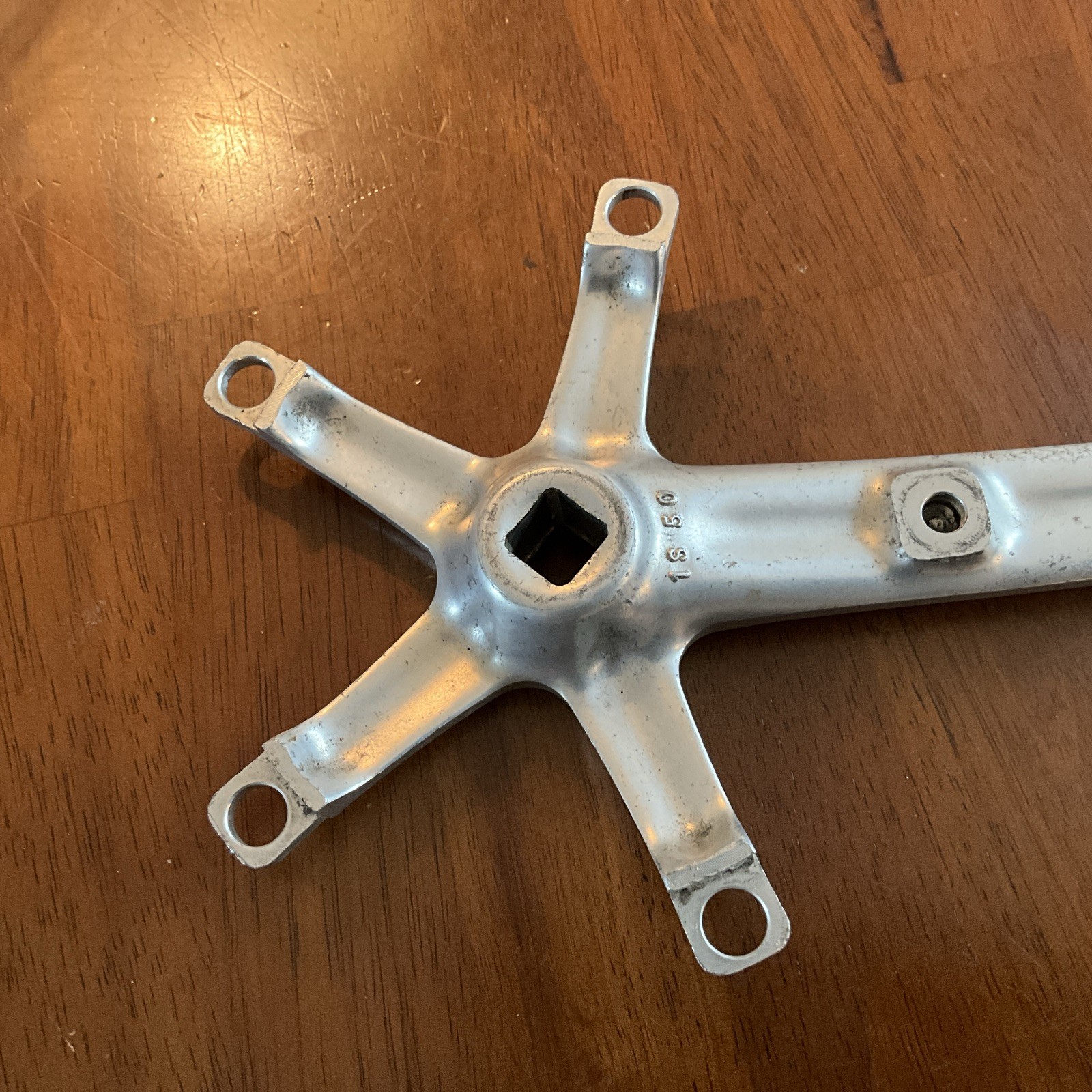 Vintage Campagnolo Record Crankarm – Right Side Only – 175mm – 135 BCD – Used