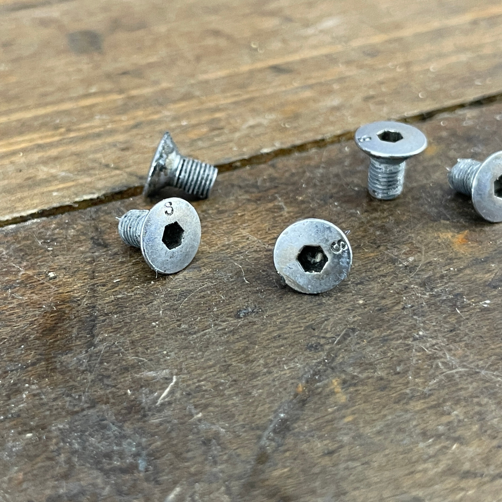 Suntour BMX Pedal Cage Screw XCII Lot 8 Vintage Cage Bolts Parts Old School BMX