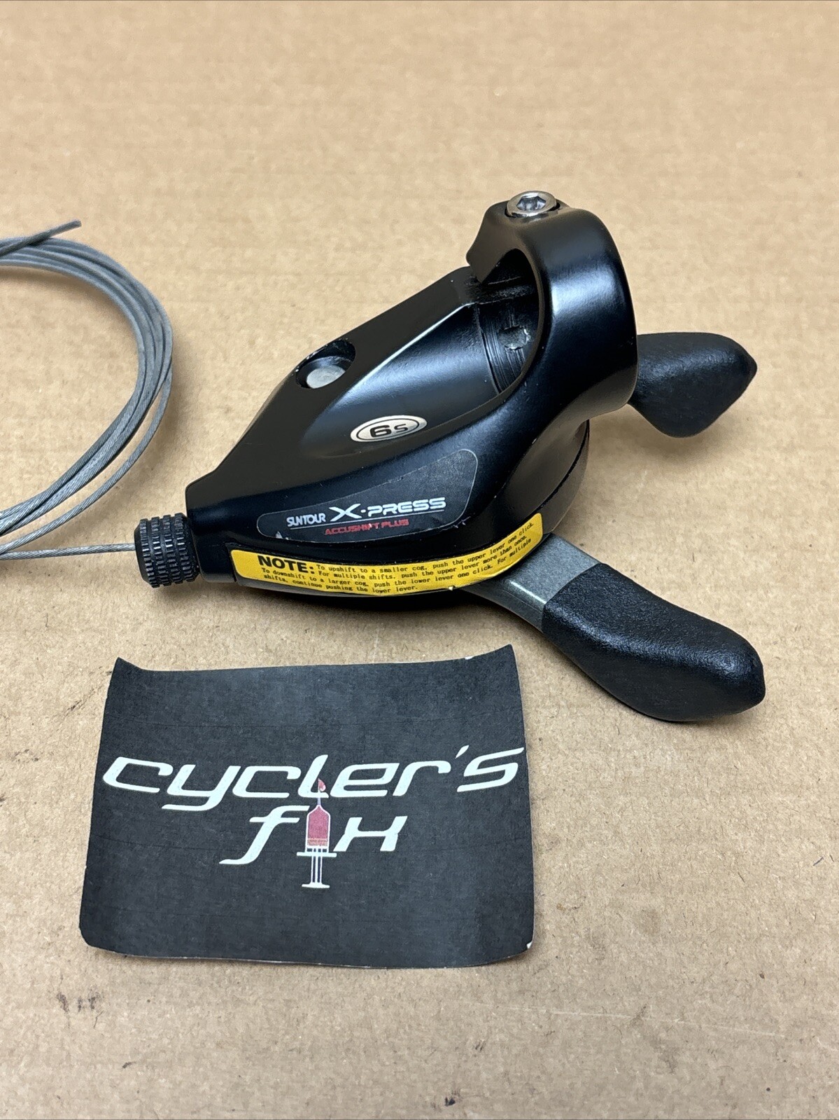 NOS Suntour 3×7 X-Press Accushift Thumb Shifter Set Mtb Hybrid Bike Fuji Trek