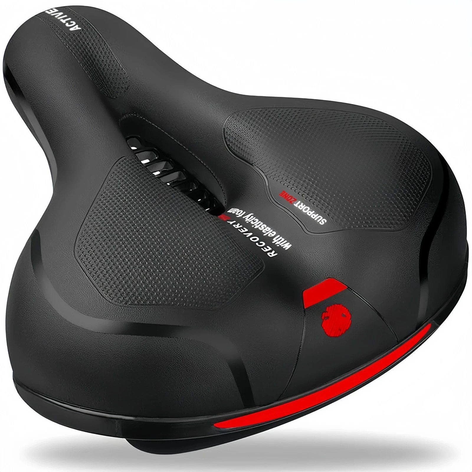 For bike Extra Wide Big Bum Bike Saddle Seat Bicycle Gel Pad Soft Comfort US