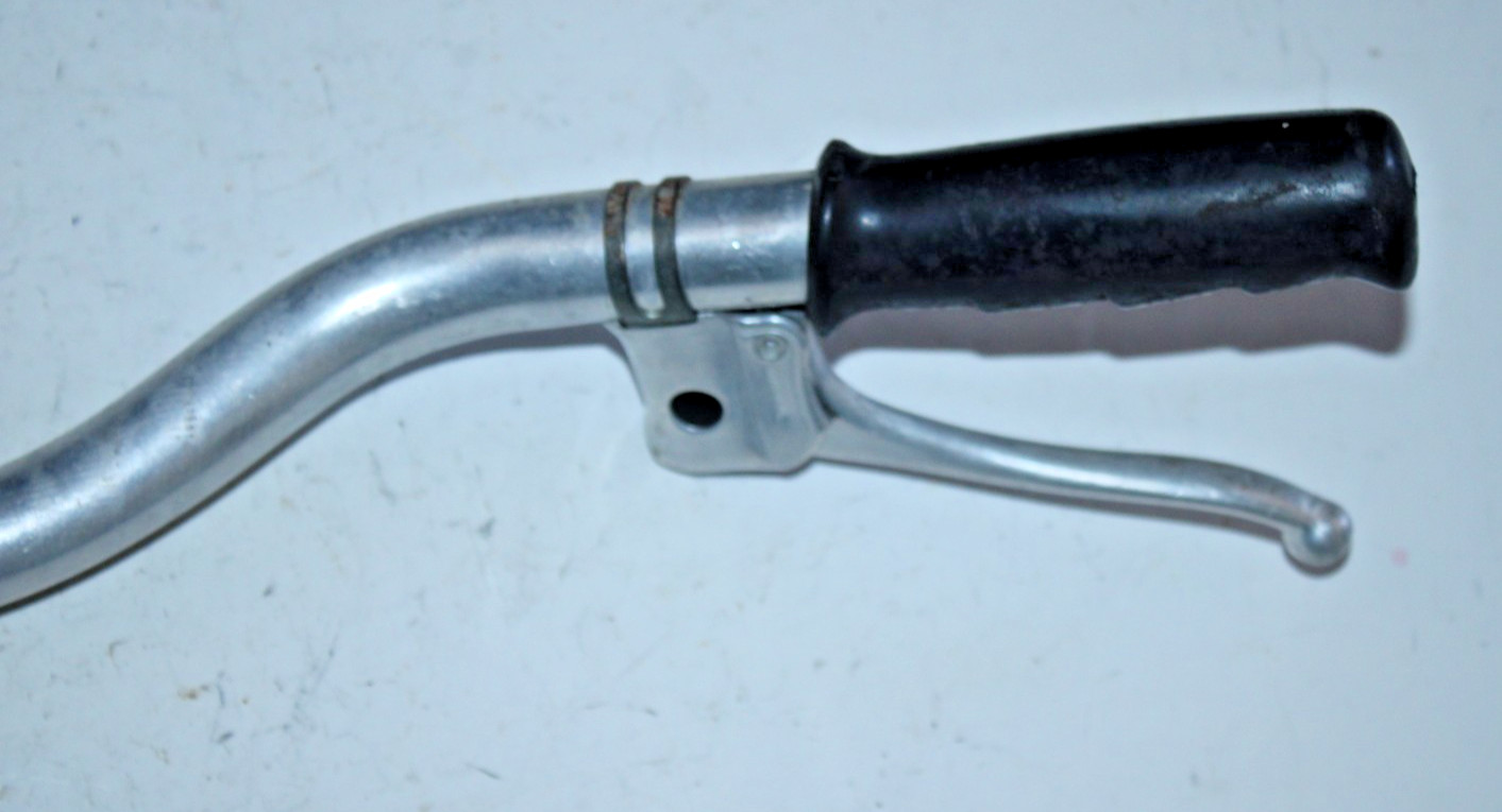 2″ Riser Bar Handlebar 62cm 1″ Qtuill Stem 85mm -17° 25.4mm Silver Brake Levers~