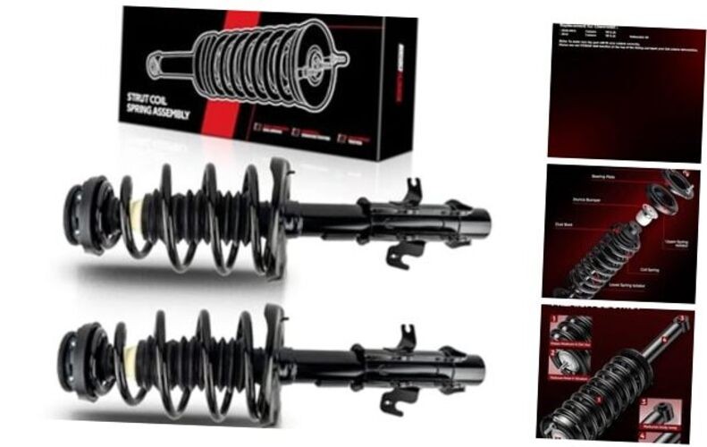 Front Suspension Struts and Shocks Absorber Complete Assembly Fit For 2010
