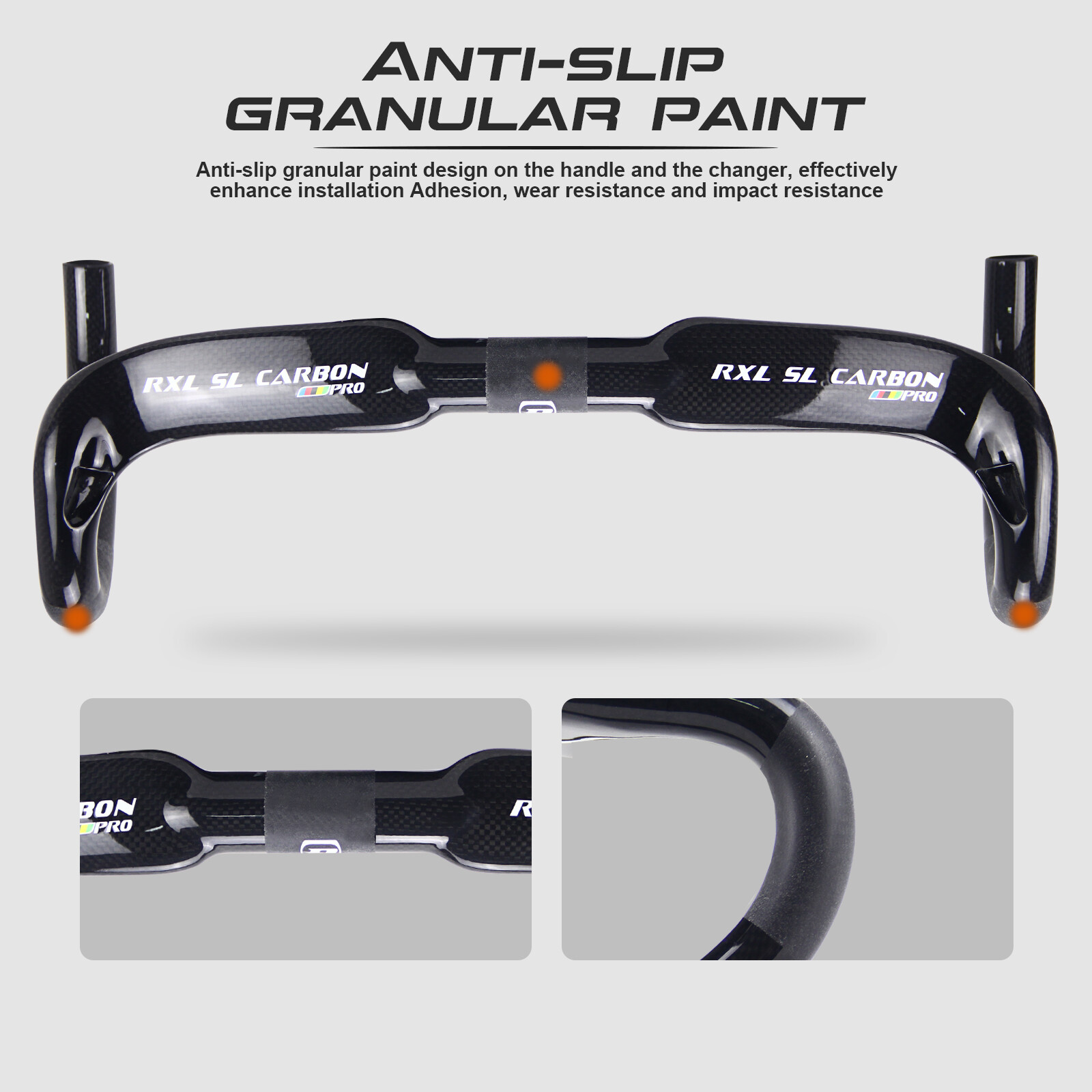 Carbon Road Bike Handlebar 31.8 Road Bicycle Drop Bars Inner Routing 400/420/440
