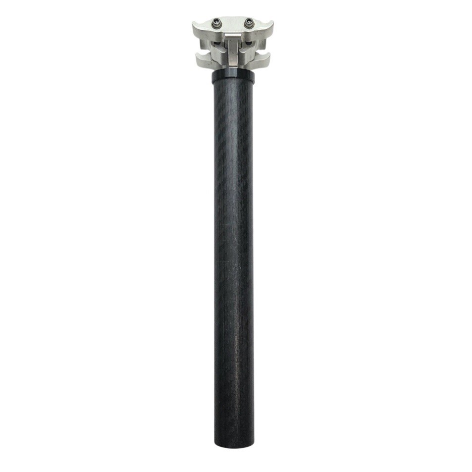 USE Alien Twin Bolt Carbon Fiber Seatpost 27.2 × 270mm Black 138g