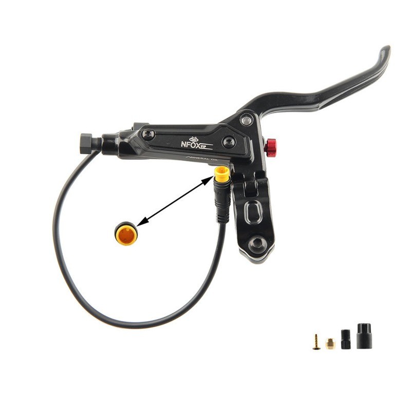 2/3Pin E-bike Oil Brake Lever Hydraulic Brake Left Right Power Off Brake Handle