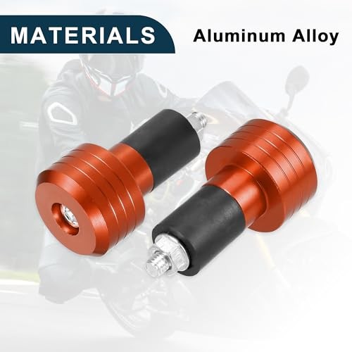 Motorcycle Handlebar End Plug Aluminum Alloy 18mm-20mm 0.71″-0.79″ Fashionable
