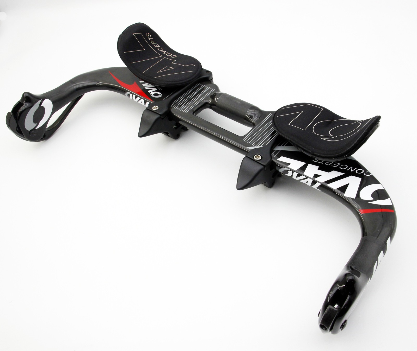 NOS Oval Concepts A901 Full Carbon Aerobar 26.0 x 420mm TT Triathlon Aero Bar