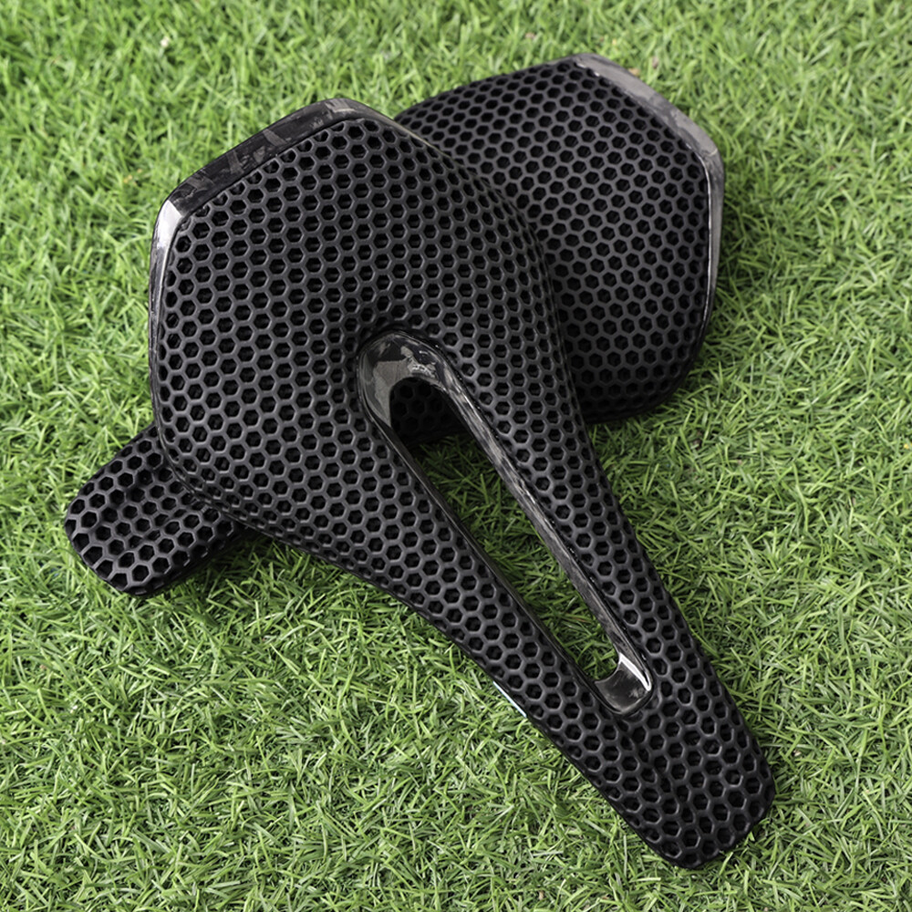3D Printed Full Carbon Bicycle Saddle 135/145/155mm MTB Gravel Road Bike Seat