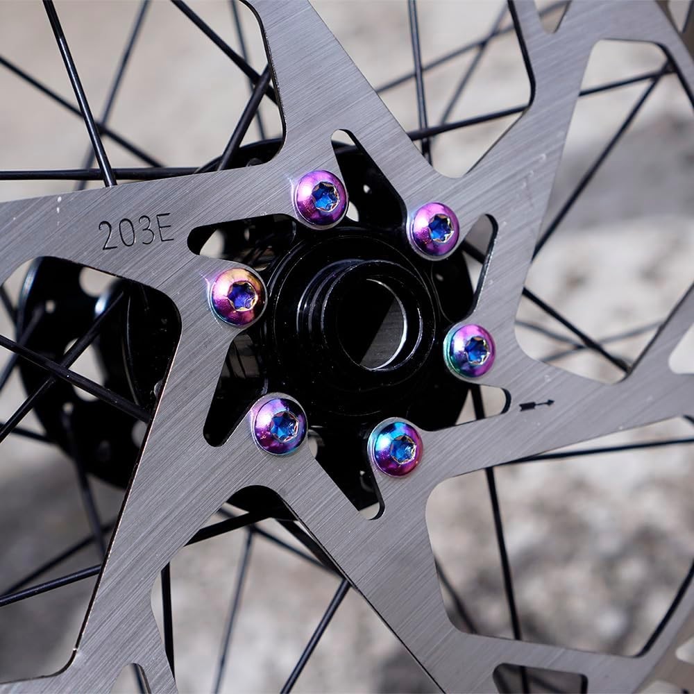 High-Performance 220mm Disc Brake Rotor with Rapid Heat Dissipation for Bicycles
