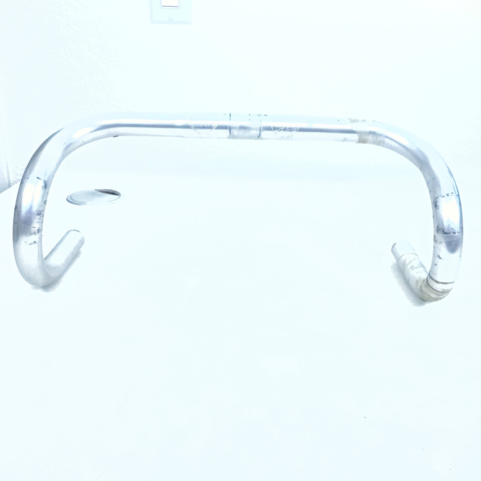 Vintage Nitto Olympiade 114 Drop Handlebar Ø25.4 mm/380mm Alloy Silver Japan