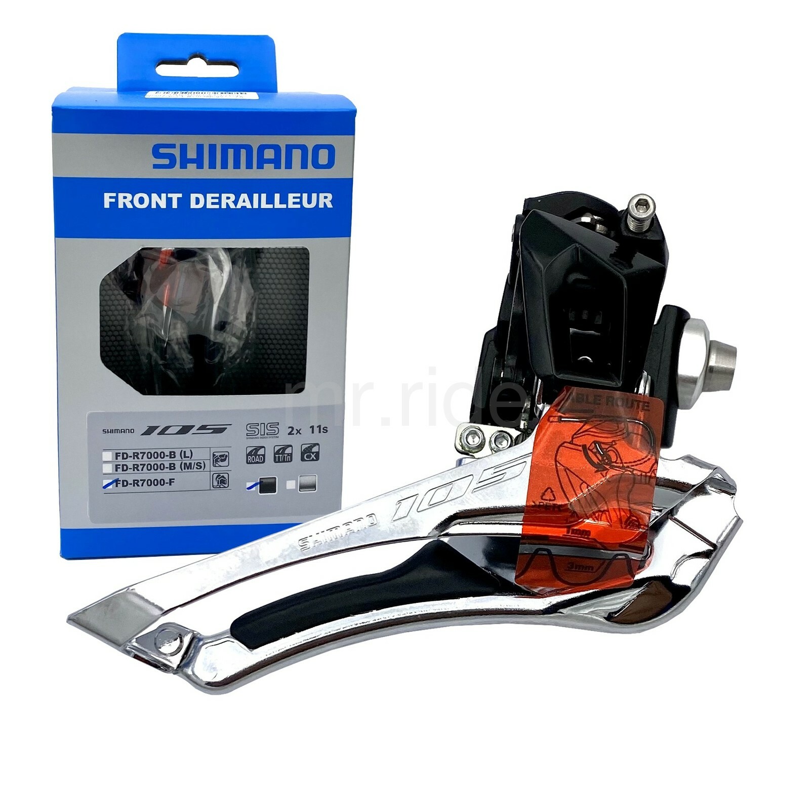 Shimano 105 FD-R7000-F Road Bike Front Derailleur 2×11-Speed Brazed On – NEW