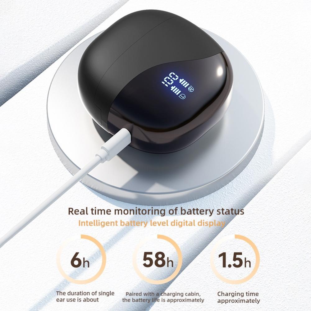 Real-Time AI Language Translator Earbuds Open Ear Bluetooth Translation Earphone