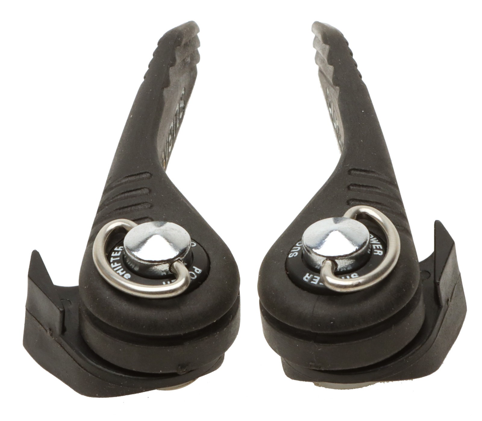 Sugino 75 Power Shifter Ratchet Downtube Shift Levers w/ Cables Black NOS