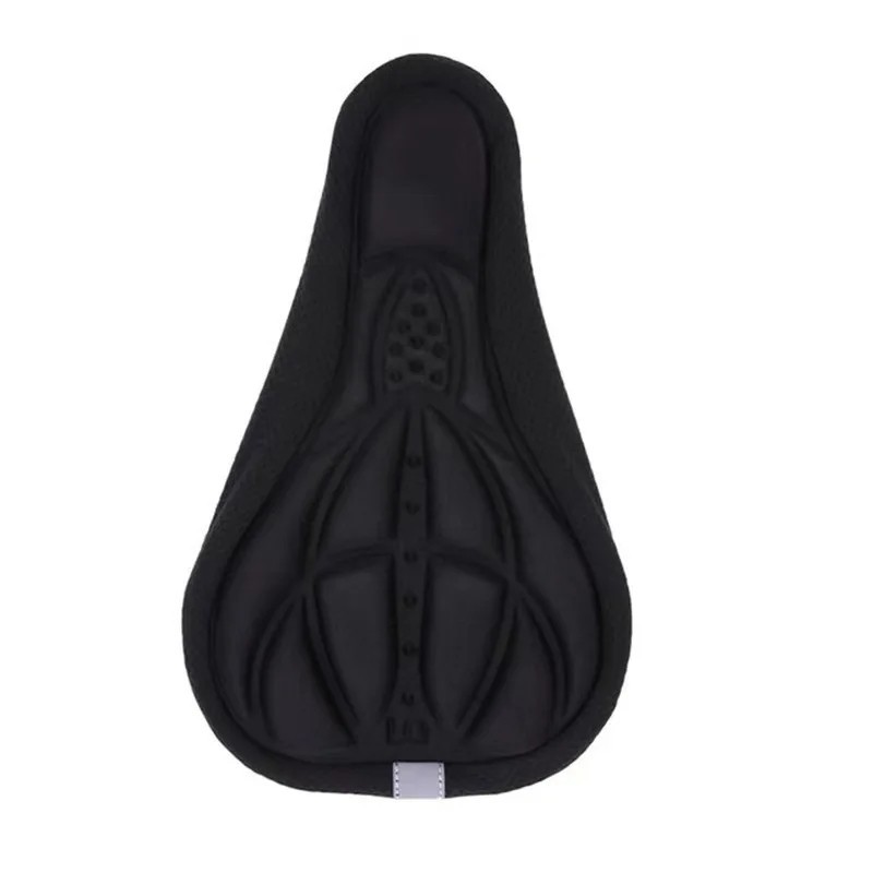 Comfort Bike Seat Cushion Soft Gel Extra Wide Big Bum Bicycle Saddle Pad Sporty