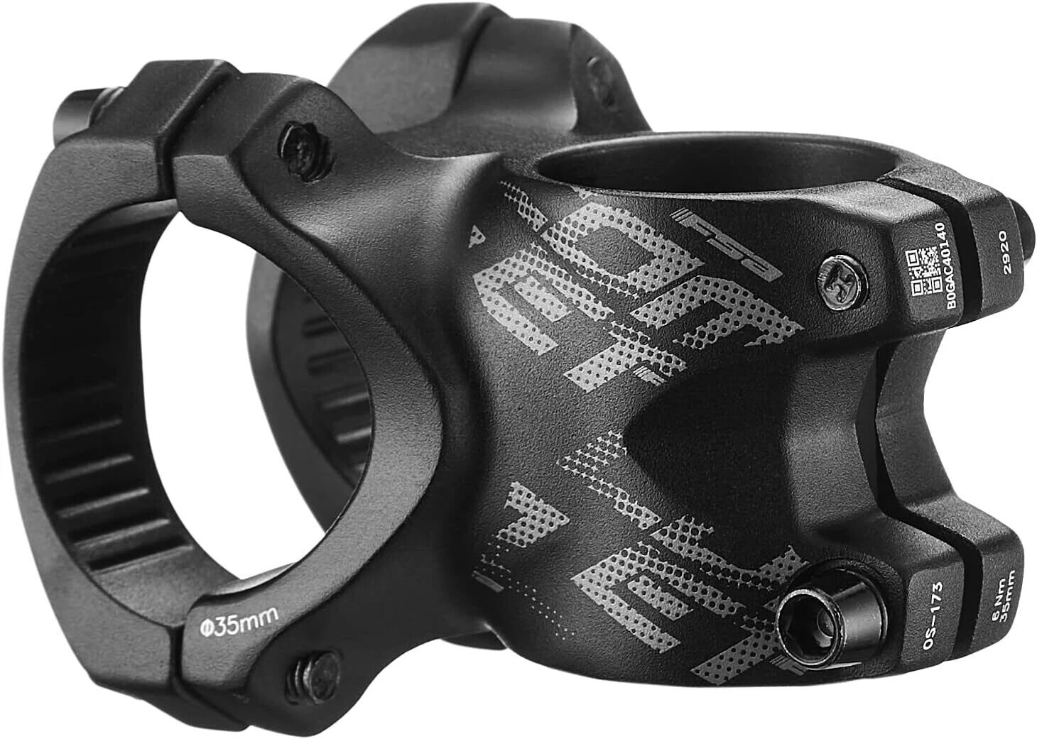 FSA OS-173 Comet Stem 35mm Clamp 3-D forged then CNC Bike Stem L:50mm – Black