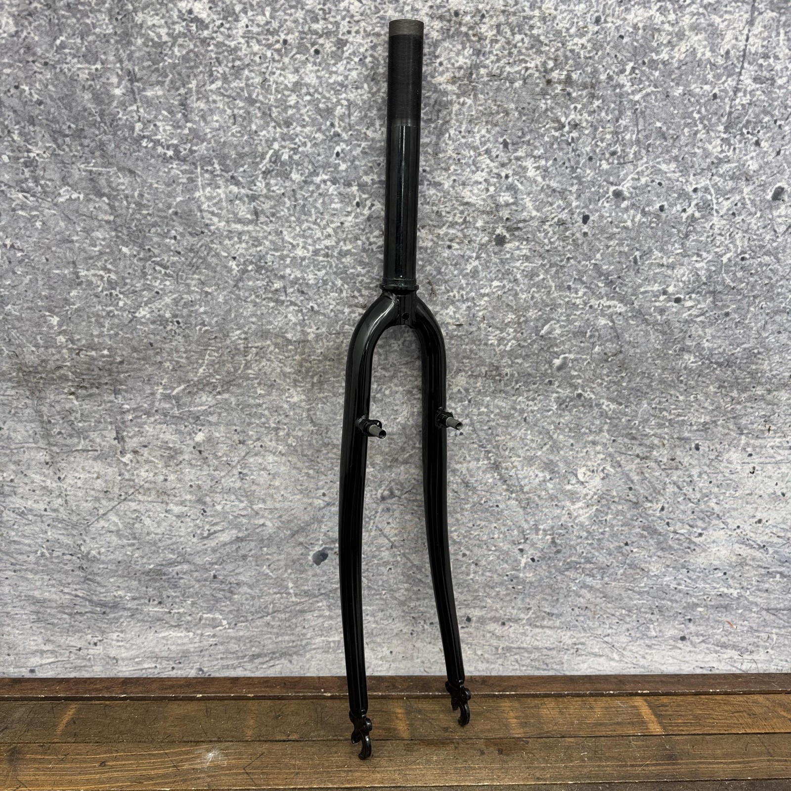 Vintage 700c Fork 1 1/8 In Threaded Steel Cantilever V-Brake Hybrid Gravel QR 8