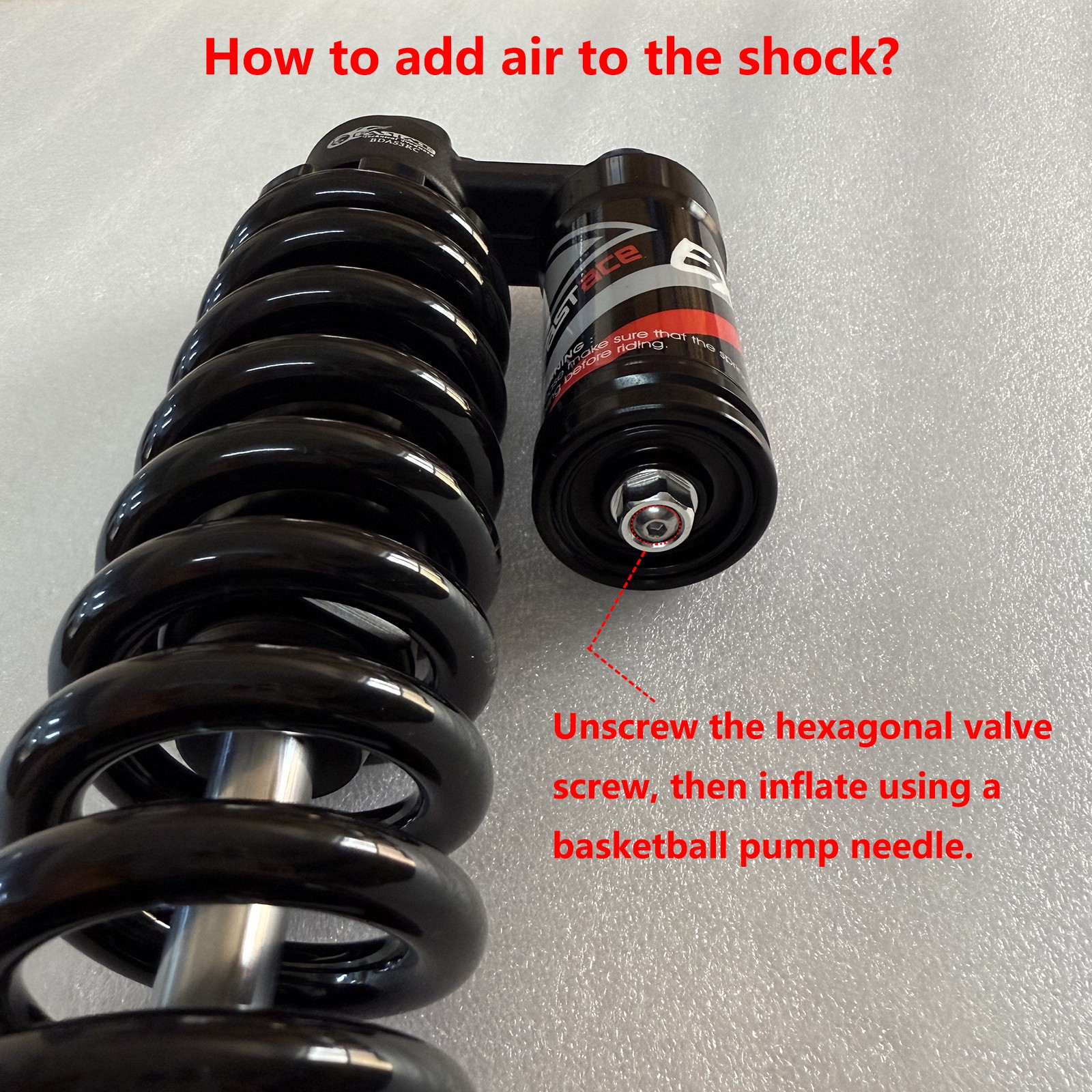 FASTace BDA53RC Rear Shock For SurRon Talaria E-Ride Pro Electric Dirt Bike MTB