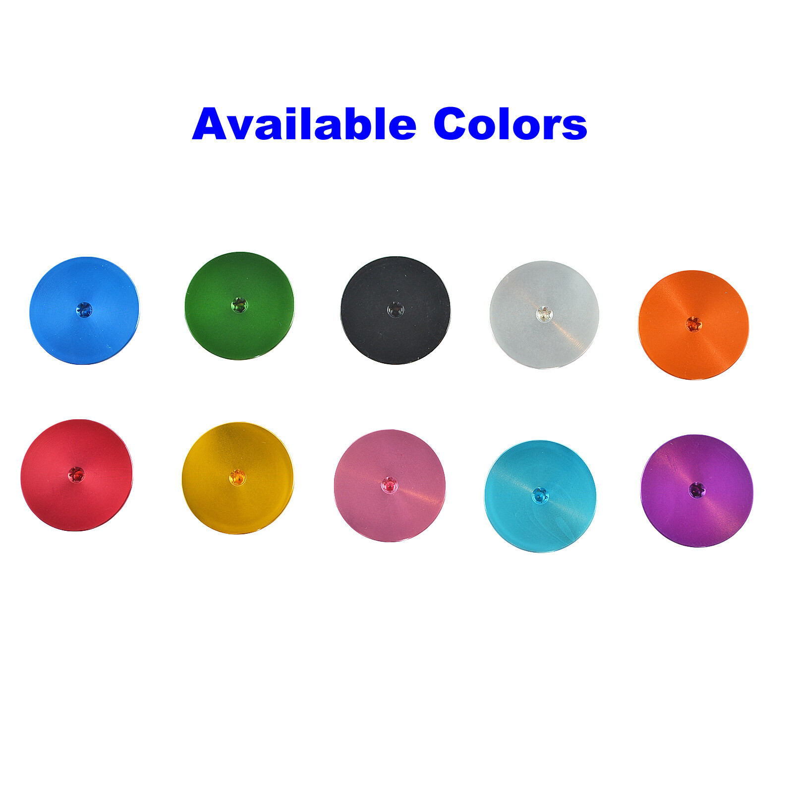 OMNI Racer WORLDS LIGHTEST Headset Top Cap & Bolt: JUST 3.4 grams!! LIGHT BLUE