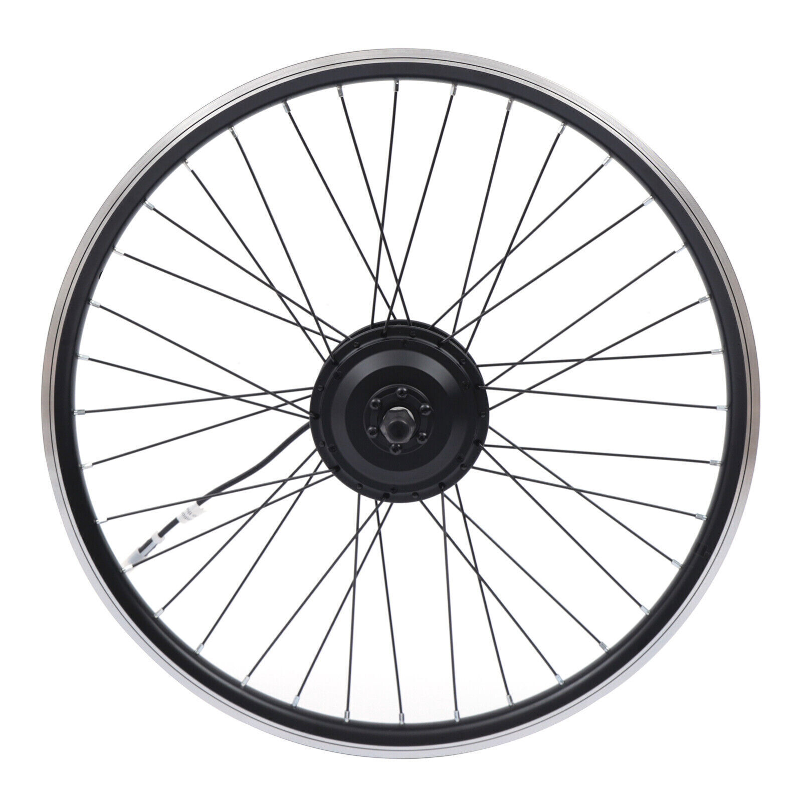 26″ 350W 36V Electric Bicycle Front Wheel Hub Motor E Bike Conversion Kit LCD