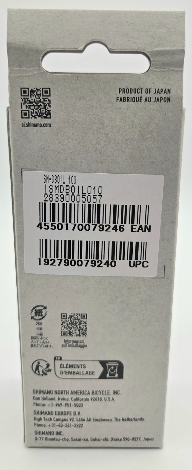 Shimano 100ml Hydraulic Bicycle Brake Mineral Oil Fluid Bottle – Retail Packaged