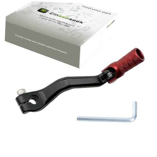 Gear Shiftermm 155mm Folding Shift Lever for Motorcycle Dirt Bike 119 BS-Red