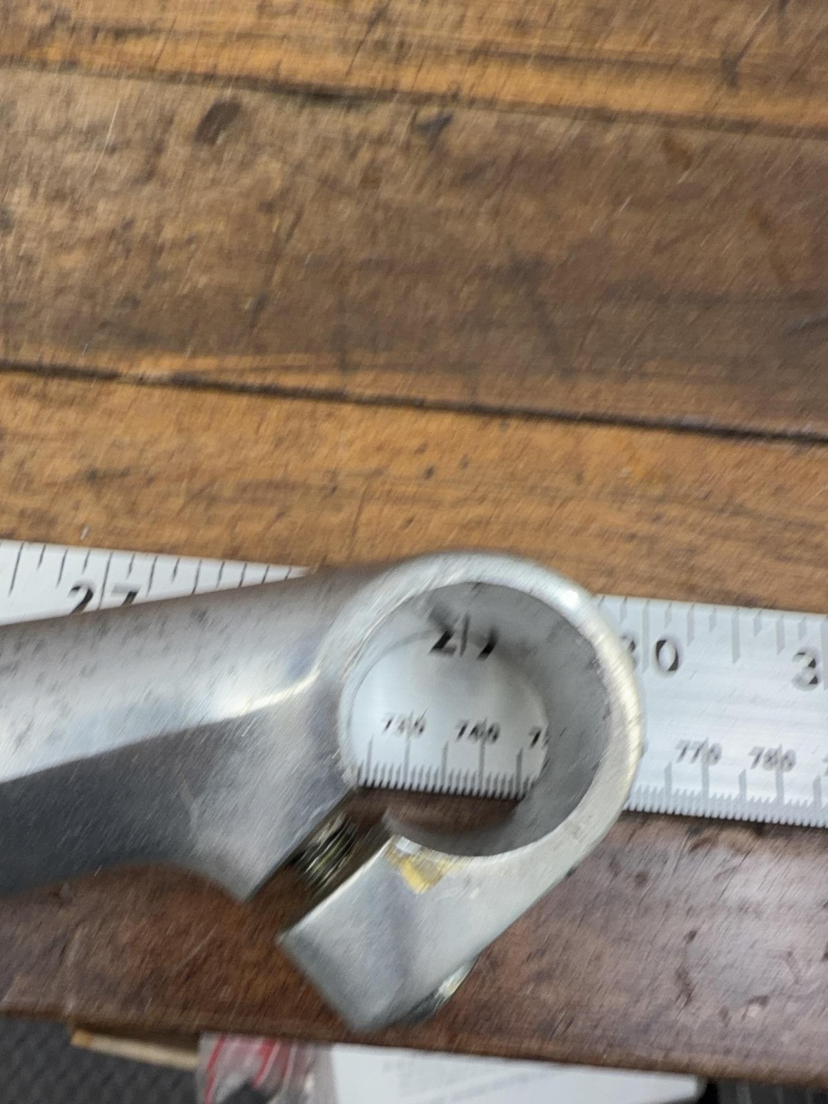 Vintage Sakae MT Quill Stem 22.2 5.4 Clamp Silver Japan Riser MTB Bar Cafe Bike